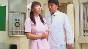 Busty Japanese Nurse Goes Wild with Steamy Tit Job for Her BF