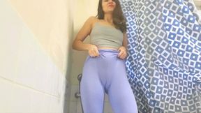 Wet Yoga Pants Worship JOI