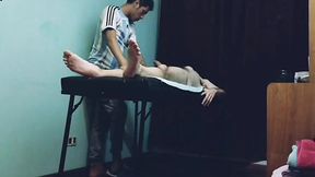 Sensual Rubdown Ends with a Bang!