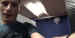 The blond twink James Silver used raw by Josh Mezza.