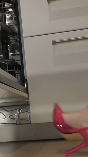 Horny Tight Pussy Big Tits Big Ass Blonde MILF in School Uniform Skirt teases a Big Dick Plumber in her Kitchen for&hellip;   Clip 1