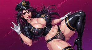 Sexy Police Costume Animation