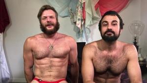Men Over 30: Brian Bonds & muscled Mason Lear masturbation