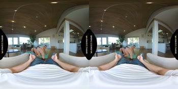 BRAZZERS - A Yoga Workout Quickly Turns Into A Hot 3some For Roommates Aubree Valentine & LaSirena69