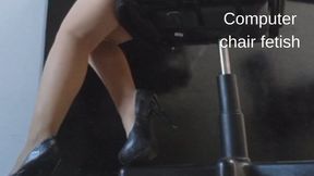 Computer chair fetish
