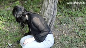 a nymphomaniac caught in the trees