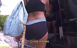 round ass destroyed in my bangvan