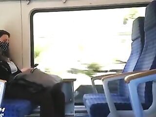 Flash Gal On Train 3