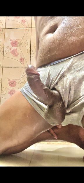 A Young Indian Desi Boy Showing His Big Penis in Underwear Wanting to Fuck His GF in Video Call