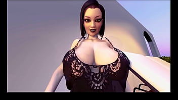 3D Breast Expansion Growing Brunette POV solo w/ Sound added