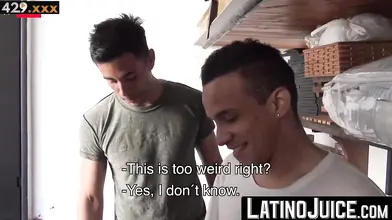 Latin Hunks - Big Dick Twinks Fuck Hard In The Shower