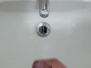 En el baño del hostal