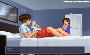 Summertime saga part 22 - Debbie allow jerk on her (Espanol sub)