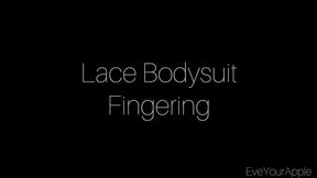 Lace Bodysuit Fingering