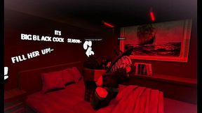 Making love to this femboy while stretching him out