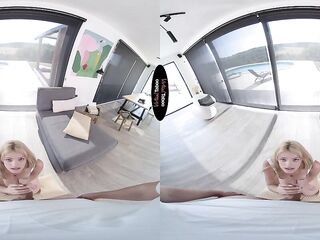 Sexually excited blond Jade J'adore takes stepbro's wang unfathomable in her bald vagina — VirtualTaboo