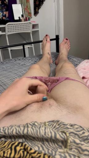 Pov Wanking My Shecock