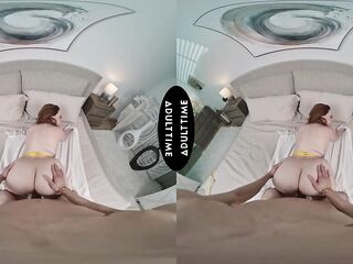 UP CLOSE VR - Horny MILF Summer Hart Sucks & Titty Fucks Your Shlong In advance of Getting It Doggystyle POV