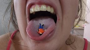 Tiny Man Found in My Sushi – Licking & Playing POV