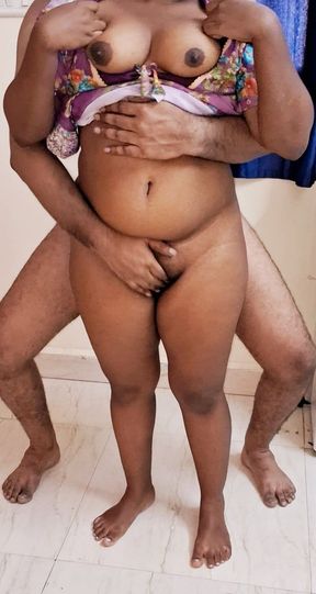 Desi Sexy Mallu Girl Full Nude Massaging Big Cock with Tight Hugs