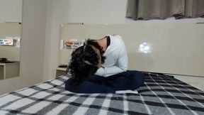 MAKING THE CRAZY OF THE HOSPITAL SWALLOW MY FARTS BLINDADED AND STRAPPED INTO THE SHIRT - BY ISABELITA - CLIP 1 IN FULL HD