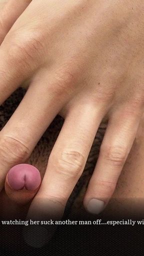 Asian Slut Wife Dominated by a Big Muscular Man in Front of Boyfriend