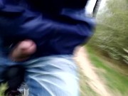 Wichsen im Freien 2