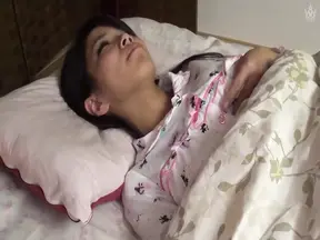 Two Japanese cuties pleasure each other with big boobs