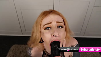 GAGGING SLOPPY DEEPTHROAT WITH REDHEAD AZURA ALII