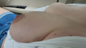 Big Titted Stranger lets Me Grab and Play with Her in the Car