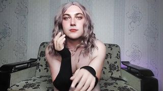 Red-Hot Butt Mermaid FEMBOY Xxl Donk Model Crossdresser White Bod