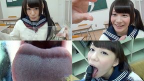 Marie - Enjoy Smell of Her Long Tongue and Spit Part 1 - wmv