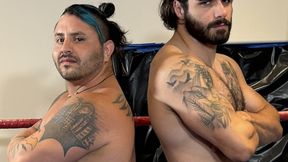 Macho Men Wrestle In Thongs & Jockstraps!