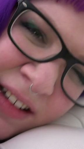 German Goth BBW Abby Strange fucked first time on camera   Clip 3