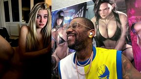 tight shaved pussy blonde girl gets her cunt used, ai generated