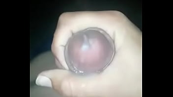 Asian guy jerking off