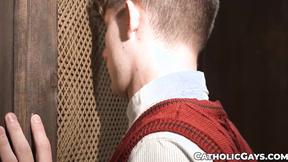 ”Even the angels cannot stop me from drilling altar dude Dex Devalls booty”