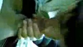 Turkish mature whore from Berlin sucks my huge dick in the car