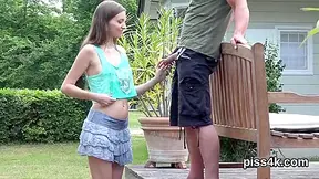 Lovable Chick Is Geeting Urinated On And Squirts Wet Tw