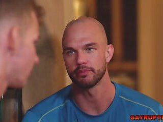 Cliff Jensen and a Law student Jack Waters steamy bareback sex