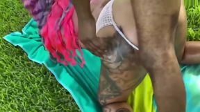 She Gettin Fucked a the Family Bbq