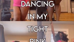 Happy Slutty Dancing in my Tiny Pink Dress