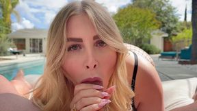 my pov with horny blonde girl madison lanez