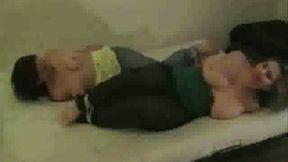 Tracy and London Make the Most of Their Bondage - MP4