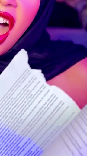 Blasphemous Whore Ruins Quran