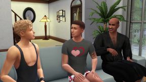 sims4 - weekend at mike s and his dad - part 1&2 (complete)