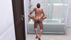 sims4 - weekend at mike s and his dad - part 1&2 (complete)