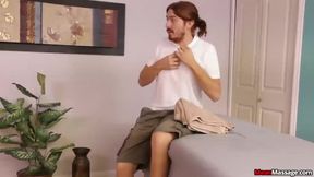 Big-titted MILF Teri Weigel swallows the last drop of cum from a huge BBC