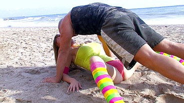 Suntanning always gets Nessa Devil feeling hot, and horny! The sun beating down on her...