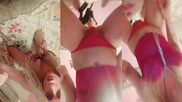 Your cum slut is waiting for your naughty game.